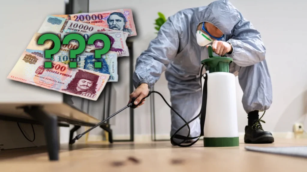 Kártevőirtás árak 2025-ben – Mire számíts, ha profi segítséget kérsz? 1 Kártevőirtás árak